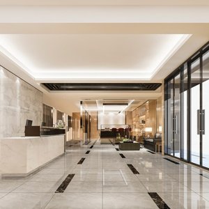 Commercial space interiors by Alif Interiors